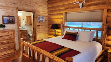 Beargrass Lodge | Individually furnished, blackout drapes, iron/ironing board, free WiFi