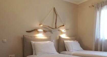 HĂŽtel Appartement "Corfu" avec vue sur la mer, jardin et Wi-Fi