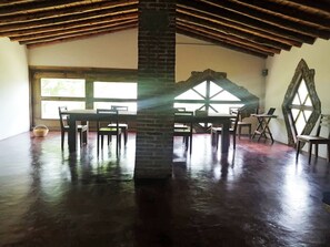 Dining - Casa Montagnola: nature and tranquility (Teotitlán del Valle)