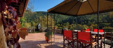 Udendørs spisemuligheder