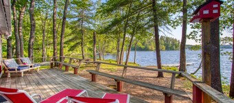 Lilypad on Damariscotta Lake | Lakefront Retreat with Private Docks & Kayaks