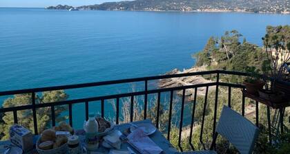 Apartment 'La Solatia' with Sea View, Balcony and Air Conditioning