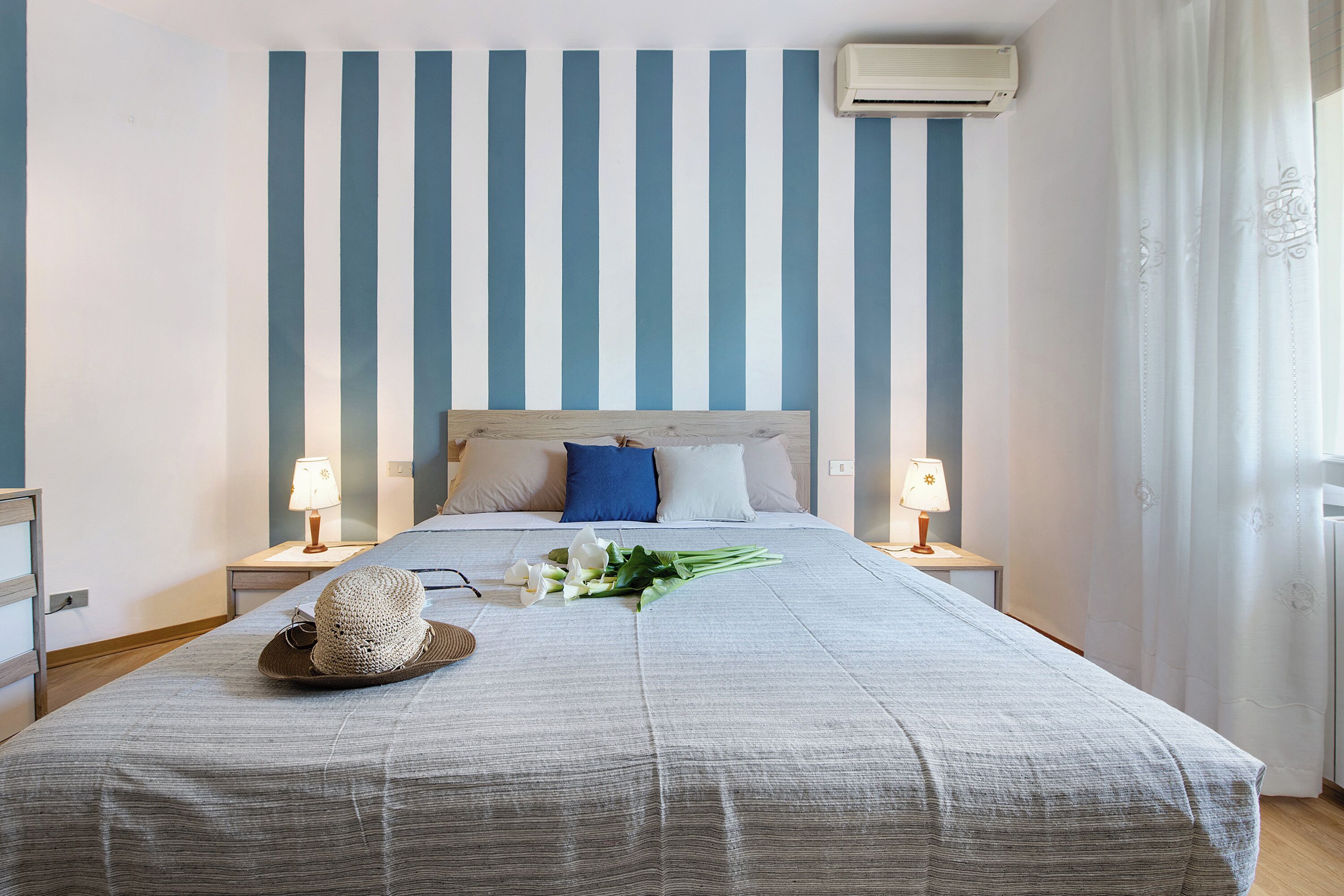 1 makuuhuone, silitysrauta/-lauta, ilmainen Wi-Fi, vuodevaatteet