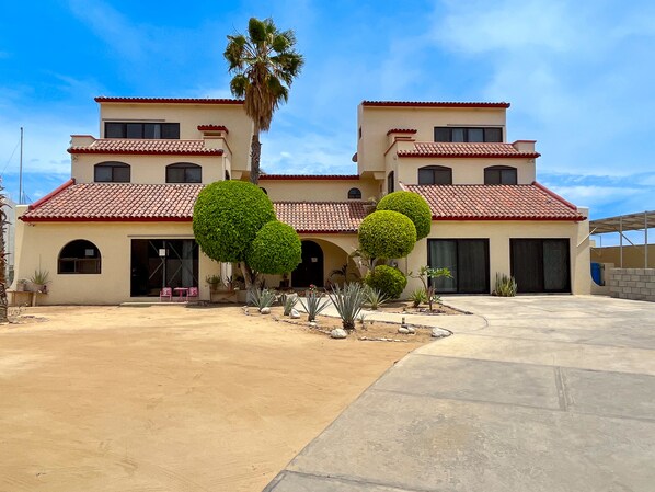 Façade de l’hébergement