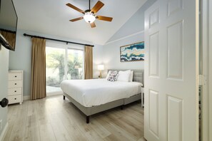 3 bedrooms, desk, iron/ironing board, free WiFi