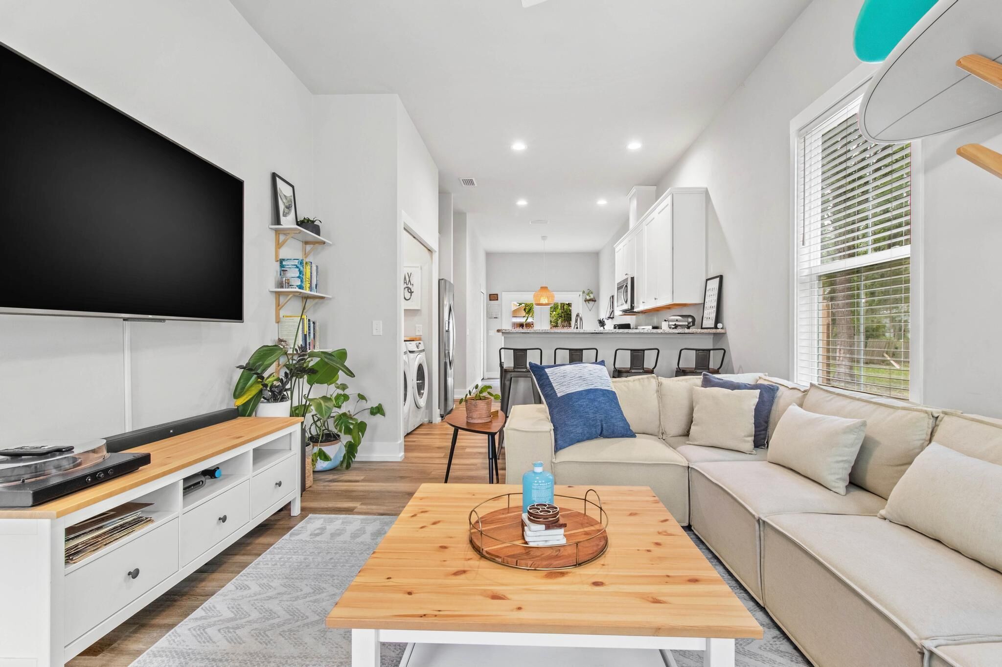 Breezy Blue Bungalow in Heart of Pleasant Street