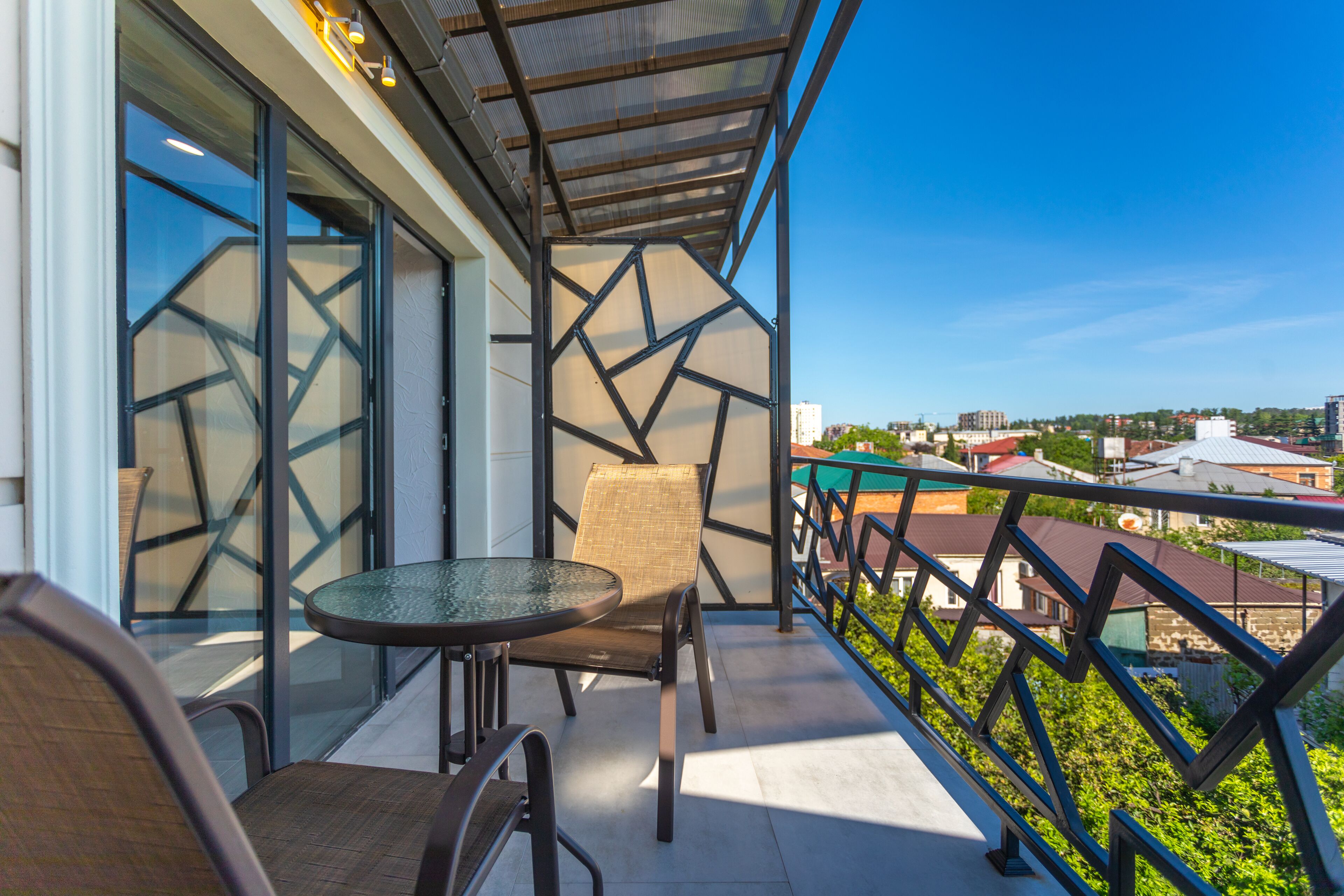 Standard Double Room, 1 Double Bed, Courtyard View | Balcony view