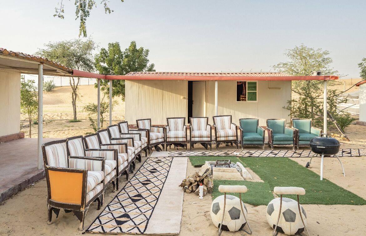 Overnattingsstedets uteområder