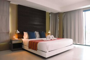 Superior kamer, 1 tweepersoonsbed | Een bureau, gratis wifi, beddengoed