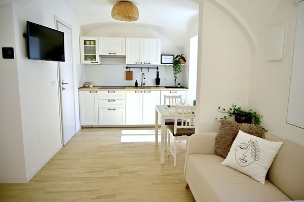 TV a schermo piatto, impianto stereo