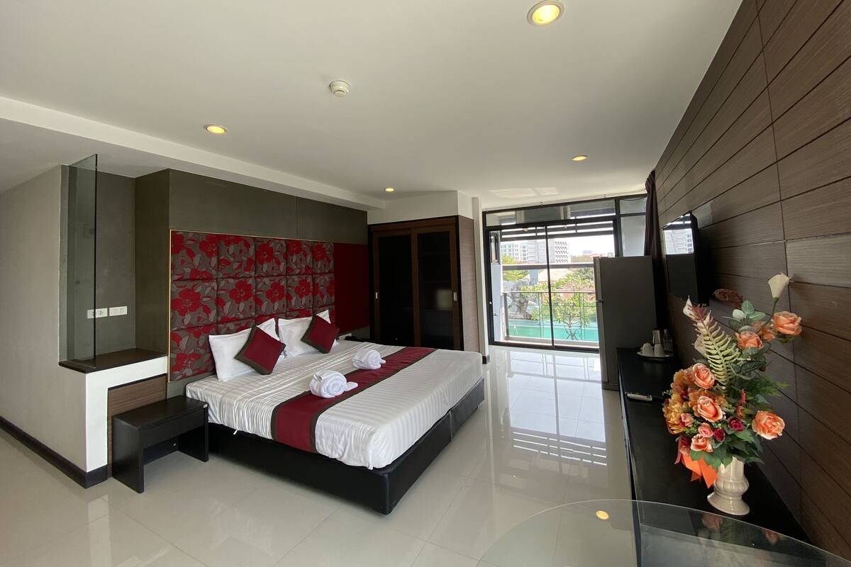 Habitación doble Deluxe | 1 habitación, ropa de cama de alta calidad y camas Select Comfort