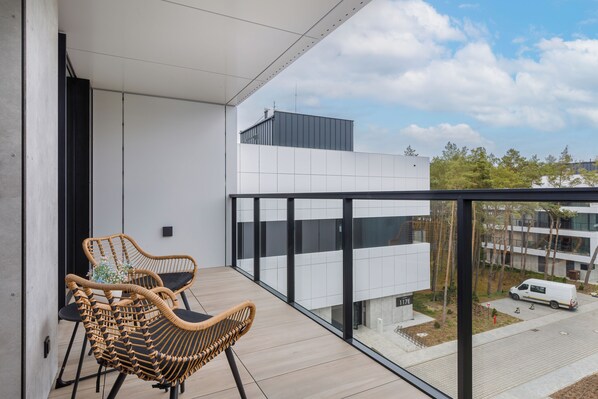 Superior-Apartment | Ausblick vom Zimmer