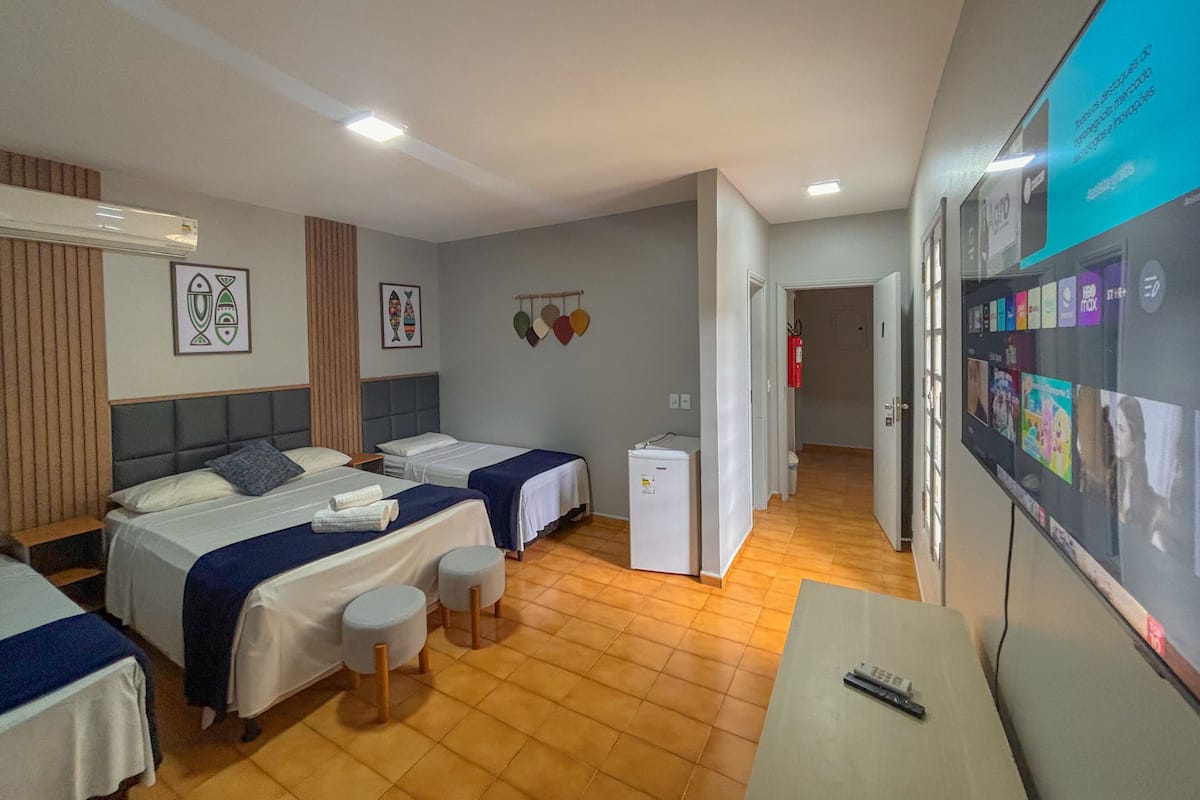 Phòng 4 cơ bản | Minibar, truy cập Internet không dây miễn phí, bộ trải giường