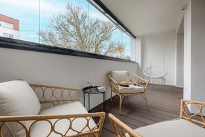 Exclusive-lejlighed | Terrasse/gårdhave