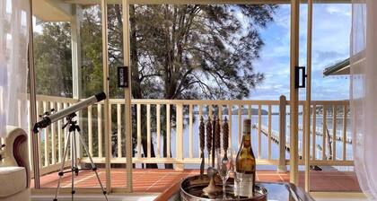 Waterfront with Jetty Big Holiday Home