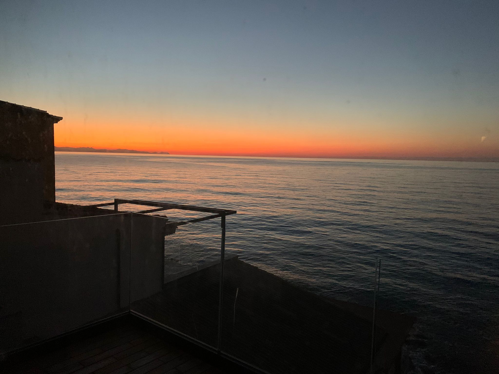 Vue depuis l’hébergement 