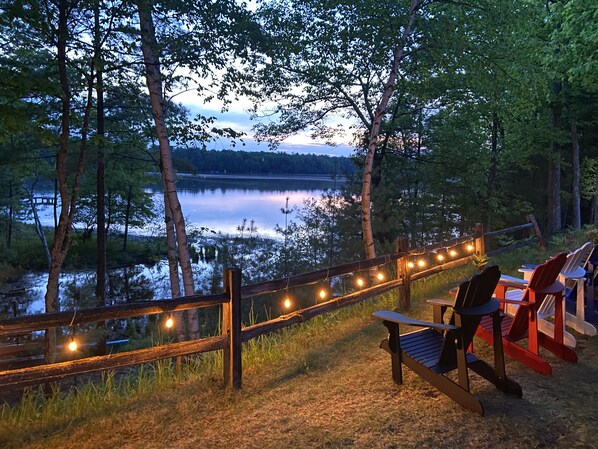 Property grounds - Large lakeside cabin, sleeps up to 18, prefect for snowmobile headquarters! (Arbor Vitae)