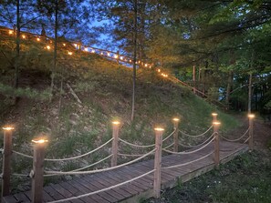 Property grounds - Large lakeside cabin, sleeps up to 18, prefect for snowmobile headquarters! (Arbor Vitae)