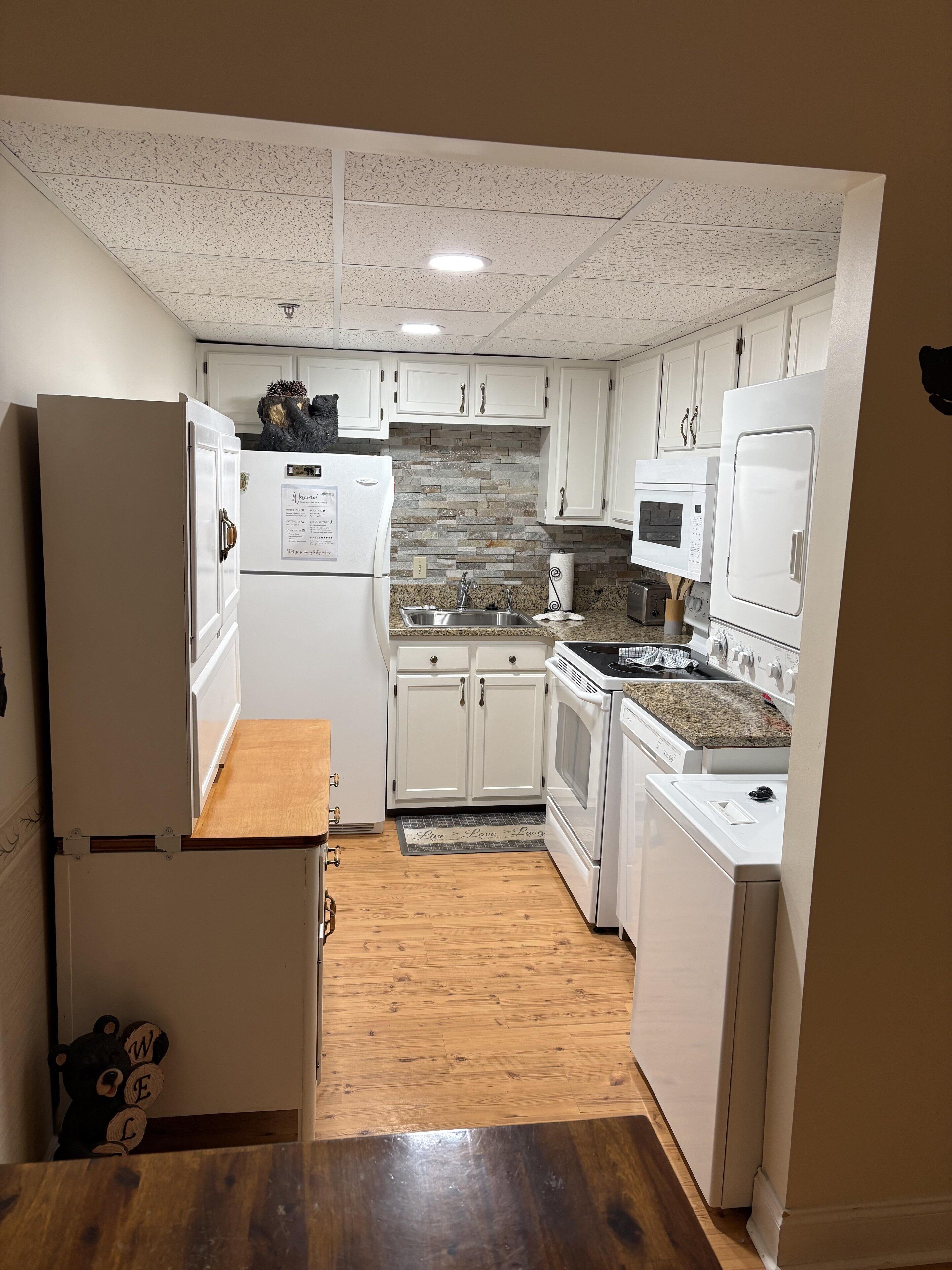 Rumah, 2 kamar tidur | Dapur pribadi | Lemari es dan mesin pembuat kopi/teh