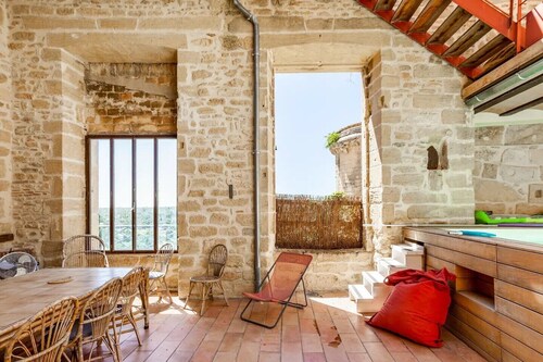 Charming house in the castle of Aubais (17ème century)