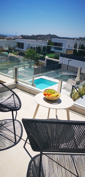 Outdoor pool - Luxury villa 10 min. to the beach with pool, garden, 3 bedrooms, 3 bathrooms (Finestrat)