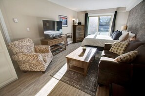 Desk, iron/ironing board, travel cot, free WiFi