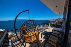Deluxe Suite, Balcony, Sea View | Balcony view