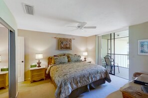 2 bedrooms, iron/ironing board, internet, bed sheets