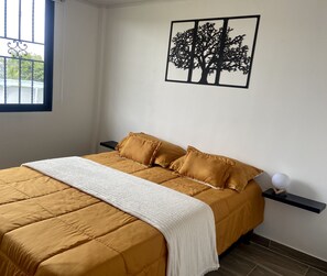 Family Apartment, Garden View | 3 bedrooms, hypo-allergenic bedding, down comforters - Berakah Spa & Rooms (Guatapé)