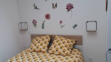 1 chambre, Wi-Fi gratuit, draps fournis