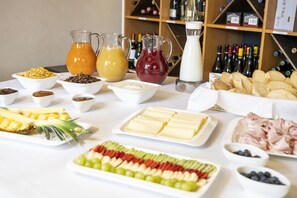 Gratis morgenmadsbuffet hver dag