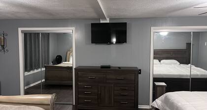 Farm house close to lake and public hunting land but yet far away for privacy !