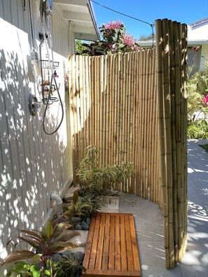 Property grounds - Hemingway-style house +porch  in lush garden setting block from water (Lake Worth)