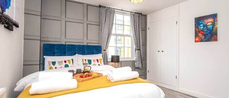 2 sovrum, strykjärn/strykbräda, resesäng och wi-fi