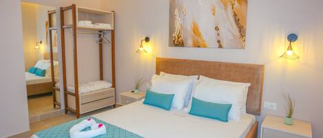 1 bedroom, iron/ironing board, free WiFi, bed sheets