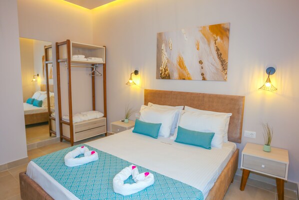 1 bedroom, iron/ironing board, free WiFi, bed sheets