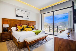 Apartamento Deluxe 1 habitación vista parcial al mar