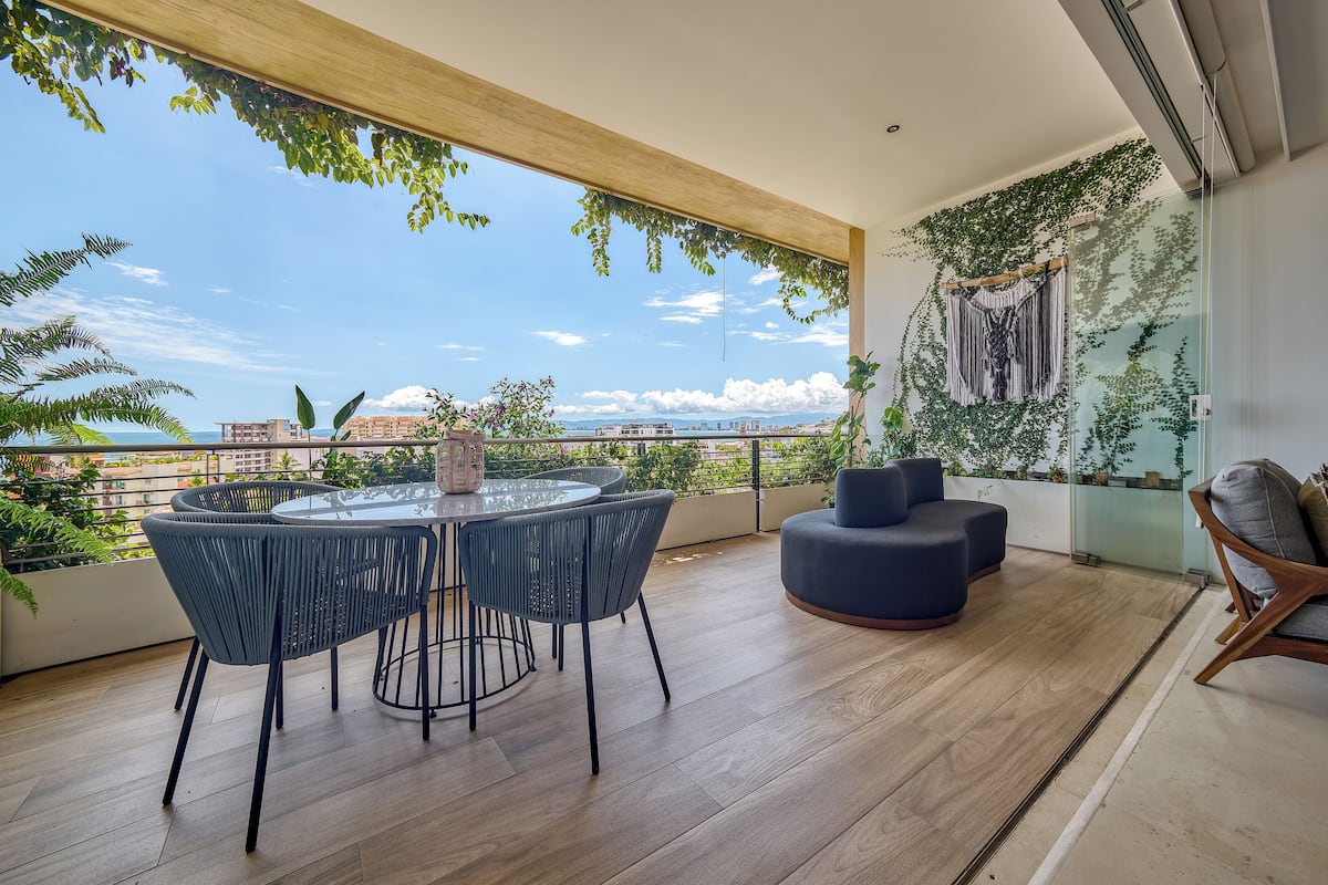 华丽公寓, 1 间卧室, 山景 | 露台