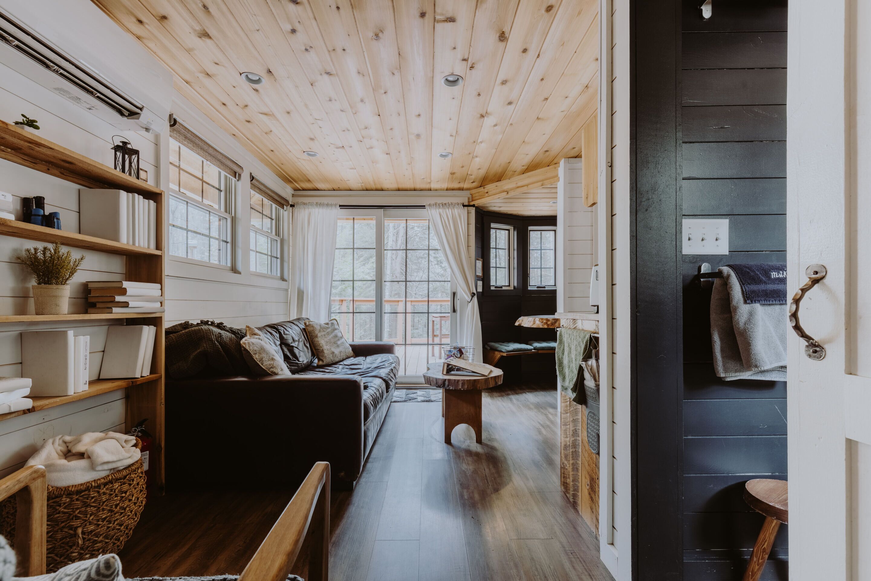 电视、壁炉、DVD 播放器、书