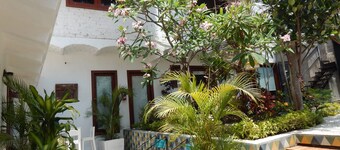 Casa Amaia on the main street and principal square of town.