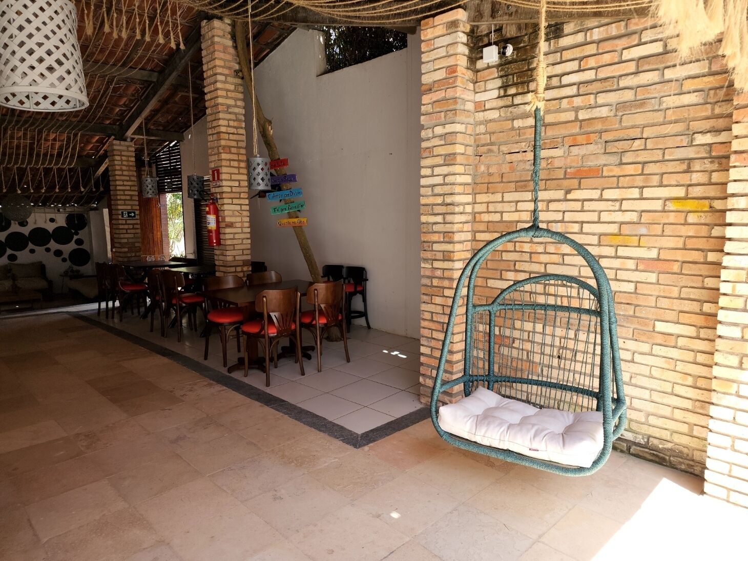 Detalhe da parte interna