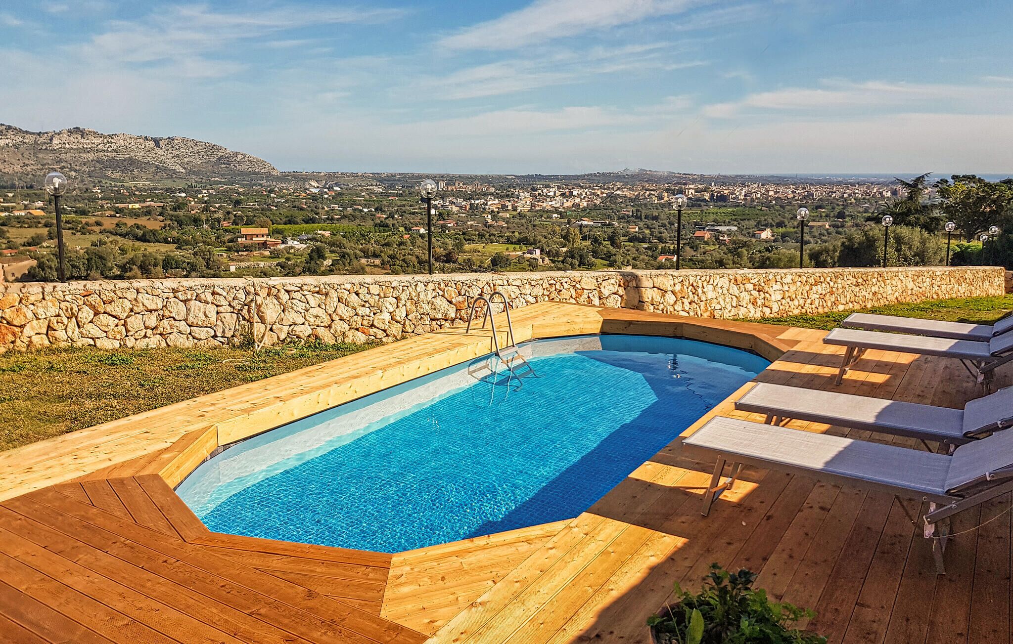 Alberca al aire libre 