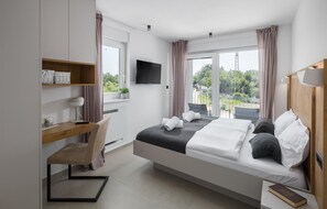 4 Schlafzimmer, Zimmersafe, Reisekinderbett, kostenloses WLAN