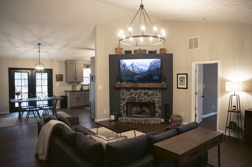 Charming Woodside Home nestled in nature.