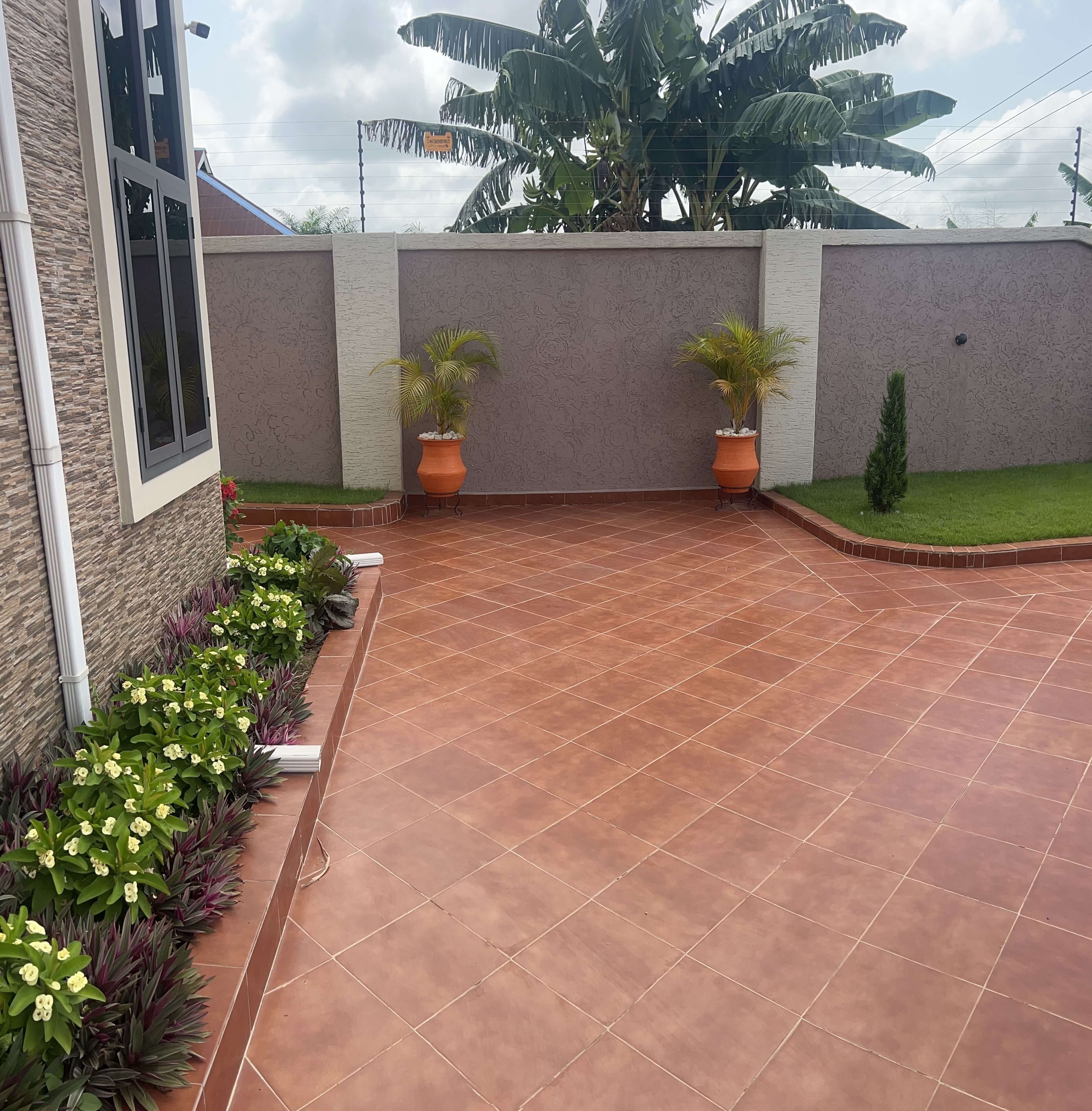 Enceinte de l’hébergement