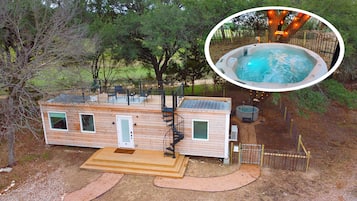 Idromassaggio all'aperto