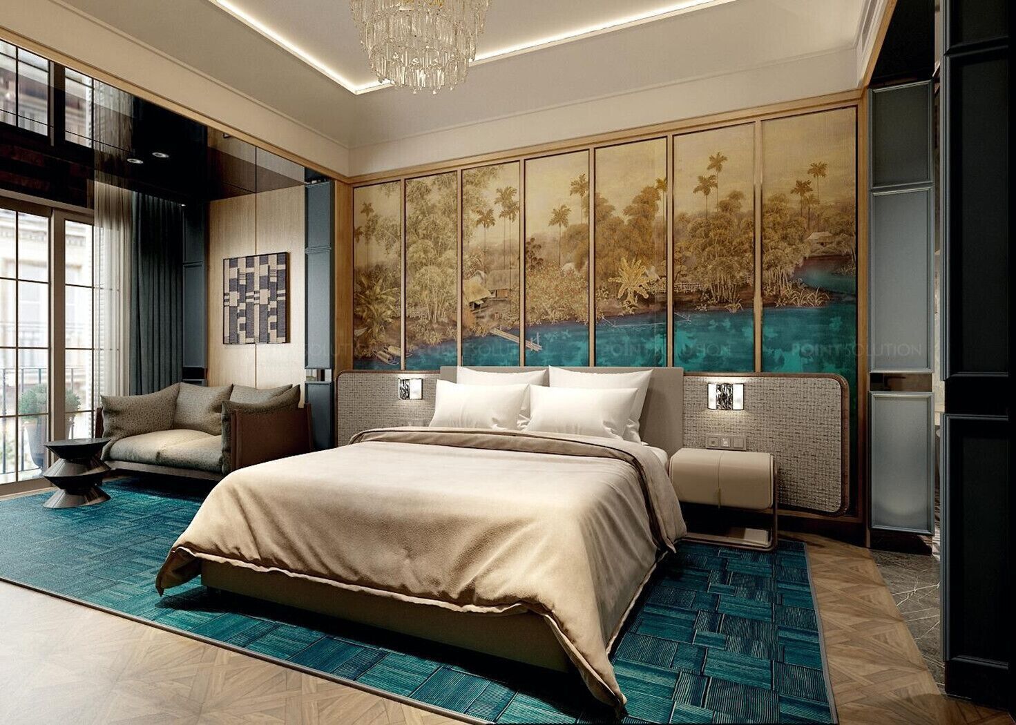 Premium bedding, in-room safe, desk, laptop workspace