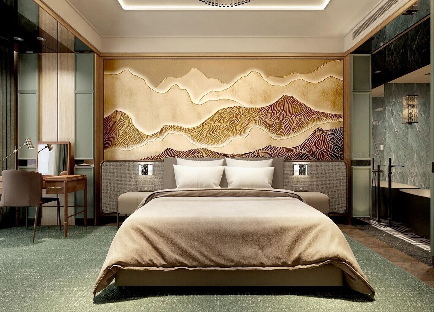 Premium bedding, in-room safe, desk, laptop workspace