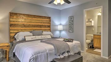 3 bedrooms, travel crib, WiFi (free), bed sheets