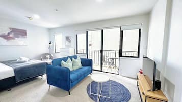 1 Schlafzimmer, Bügeleisen/Bügelbrett, kostenloses WLAN, Bettwäsche